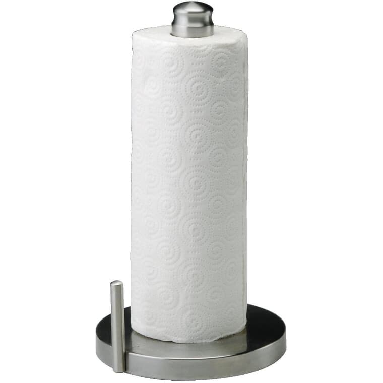 Stainless Steel Upright Perfect Tear Paper Towel Holder