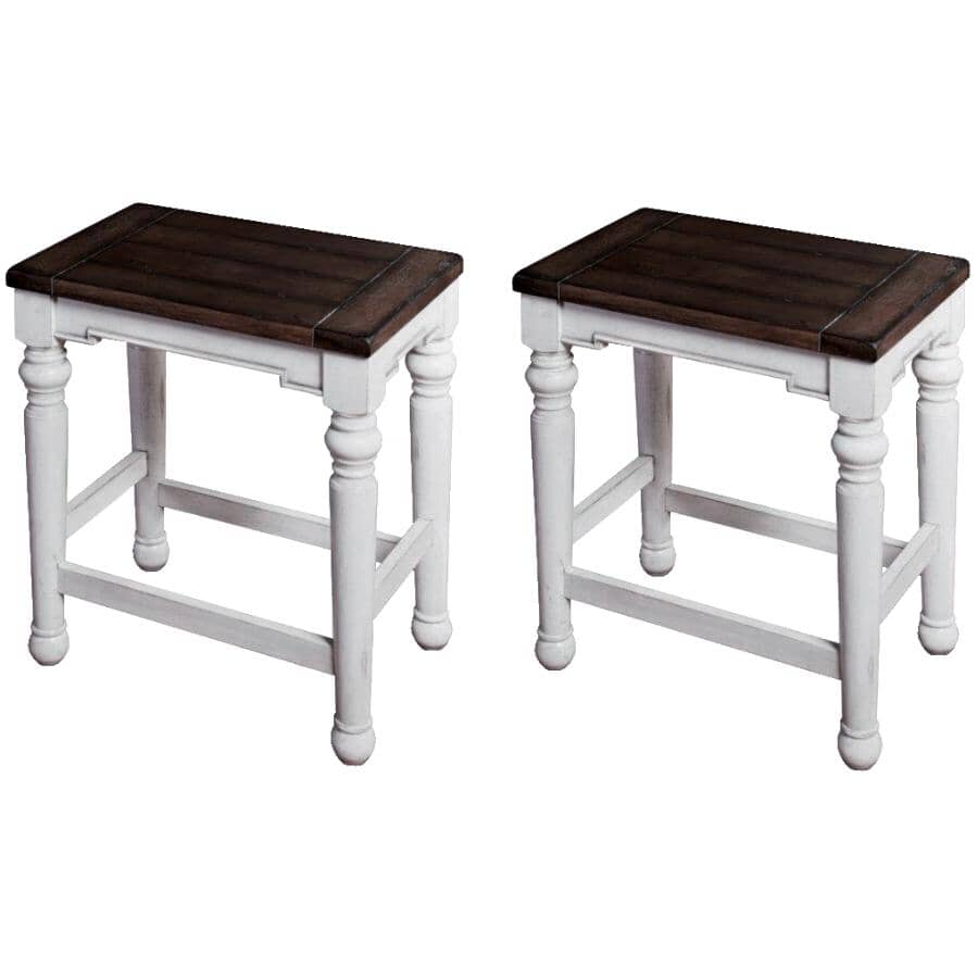 SUNNY DESIGNS:2 Pack 24" Carriage House Bar Stool