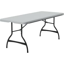 Lot de 10 chaises pliantes blanches en plastique, chaises pliantes portables pour jardin extérieur - Jardin