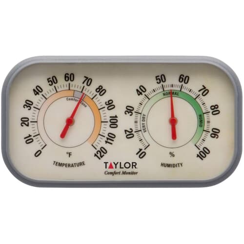 Thermomètre analogique pour intérieur Taylor avec hygromètre