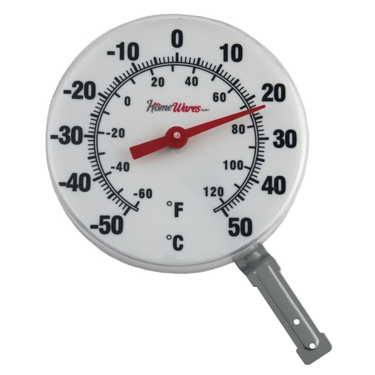 6" Dial Window Thermometer