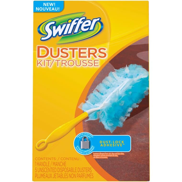 5 Pack Disposable Dusters