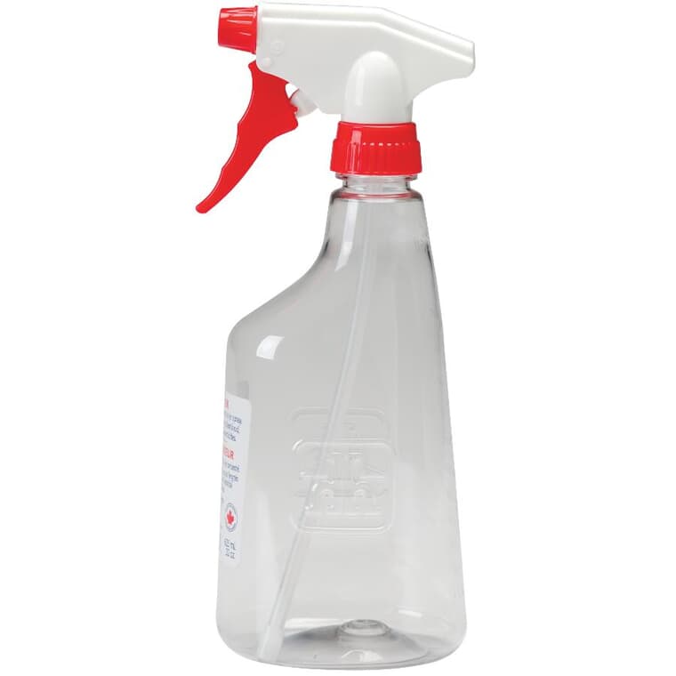 22oz Clear Spray Bottle