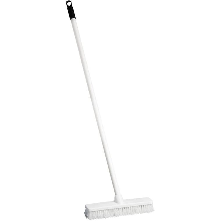 Premium Scrubbing Push Broom - 12"