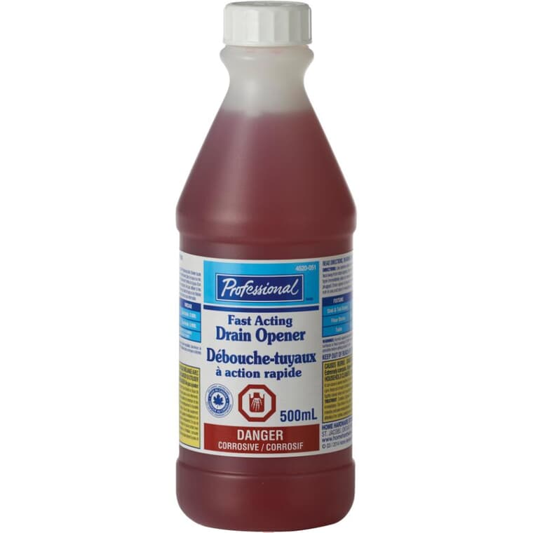 500mL Fast Acting Drain Cleaner