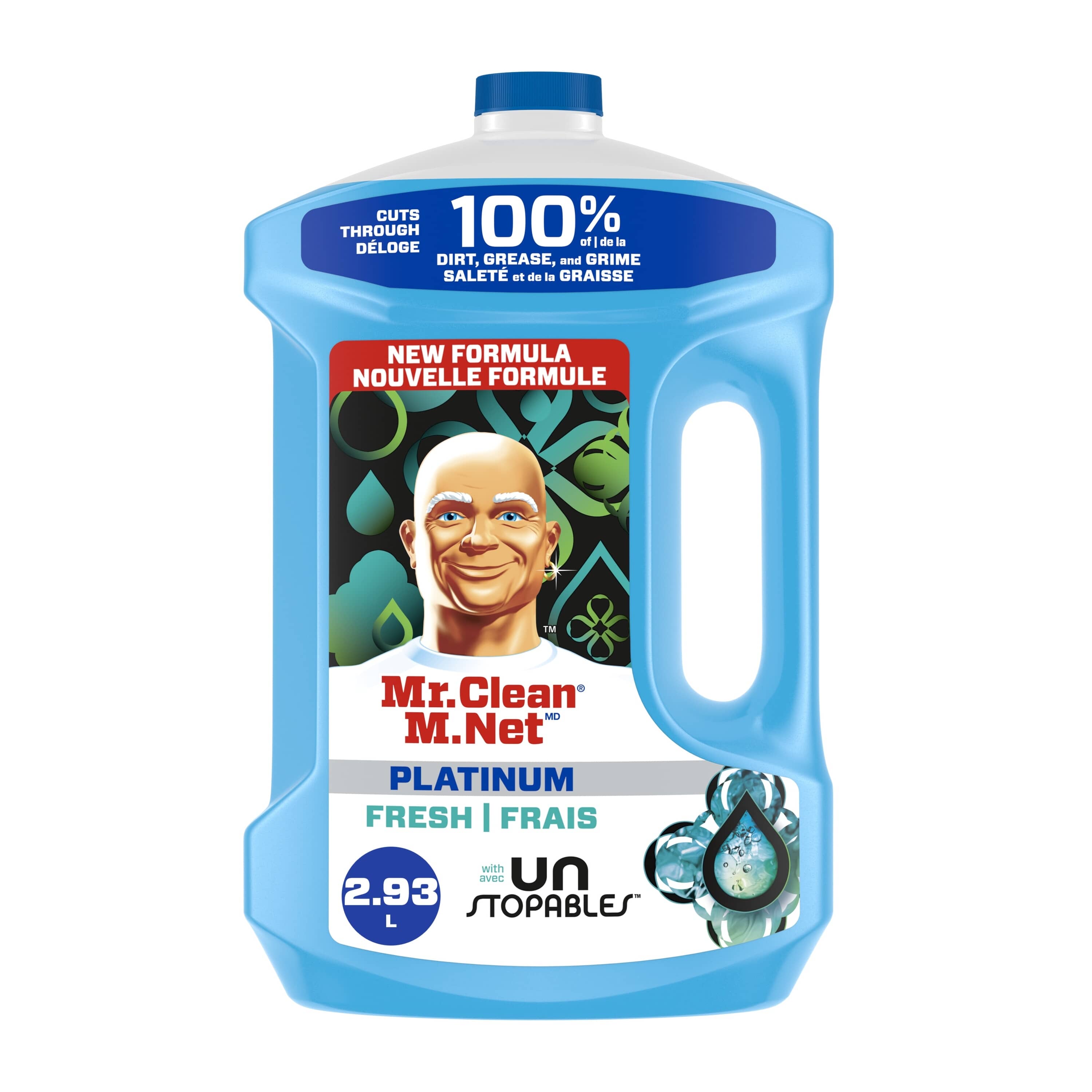 MR. CLEAN Multi-Surface Cleaner with Unstopables Fresh Scent