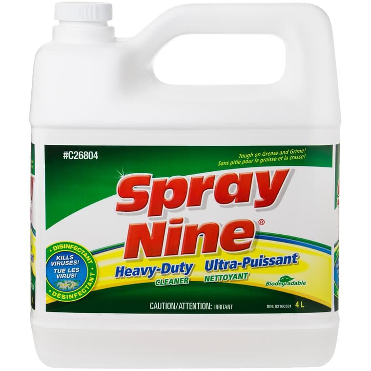 Heavy-Duty Cleaner/ Disinfectant - 4 L