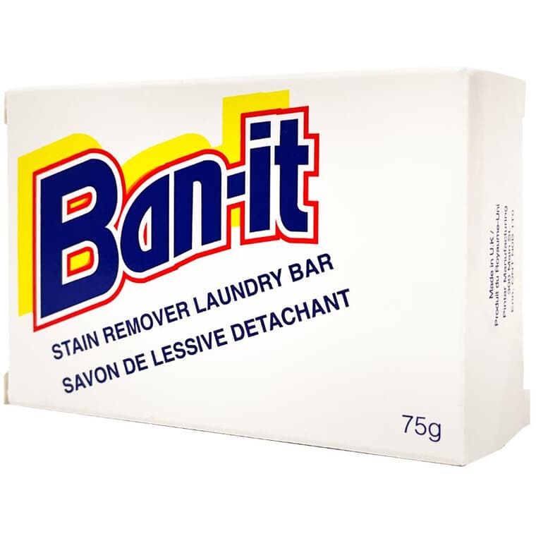 Barres de détergent à lessive détachant Ban-It, 75 g