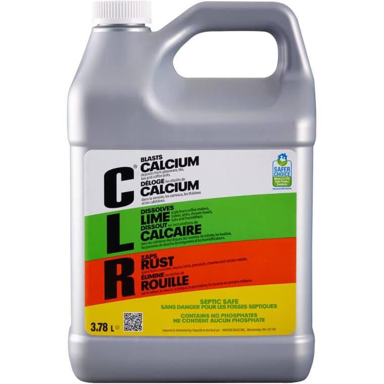 Nettoyant pour calcium, calcaire et rouille, 3,78 L