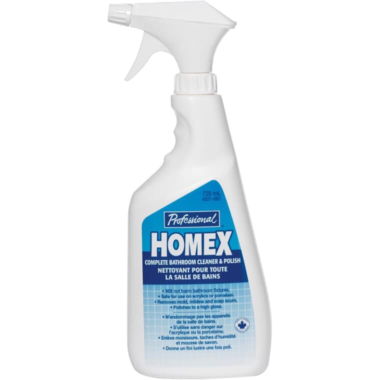 Nettoyant polyvalent pour salle de bains, Home-X, 725 ml