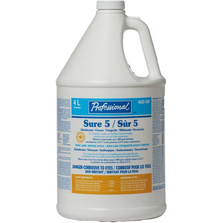 Cleaner & Disinfectant All Purpose Cleaner - 4 L