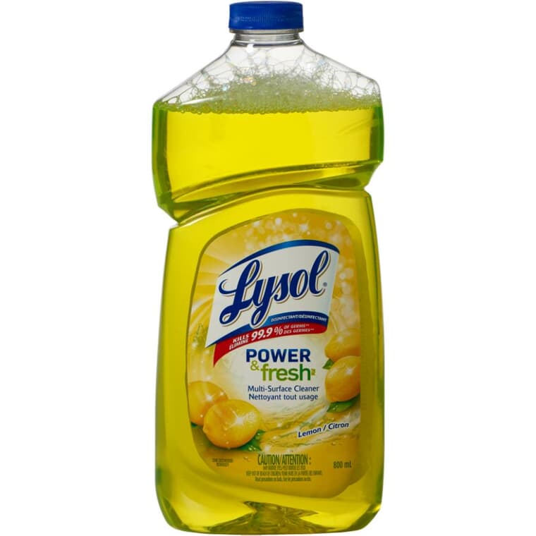 Nettoyant tout usage au parfum de citron, 800 ml
