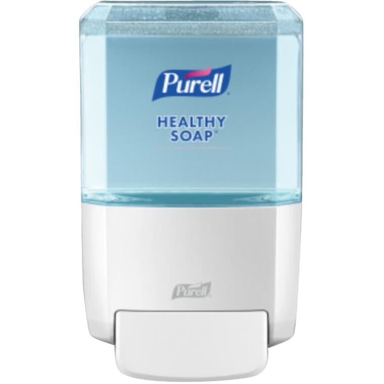 White Manual ES4 Soap Dispenser