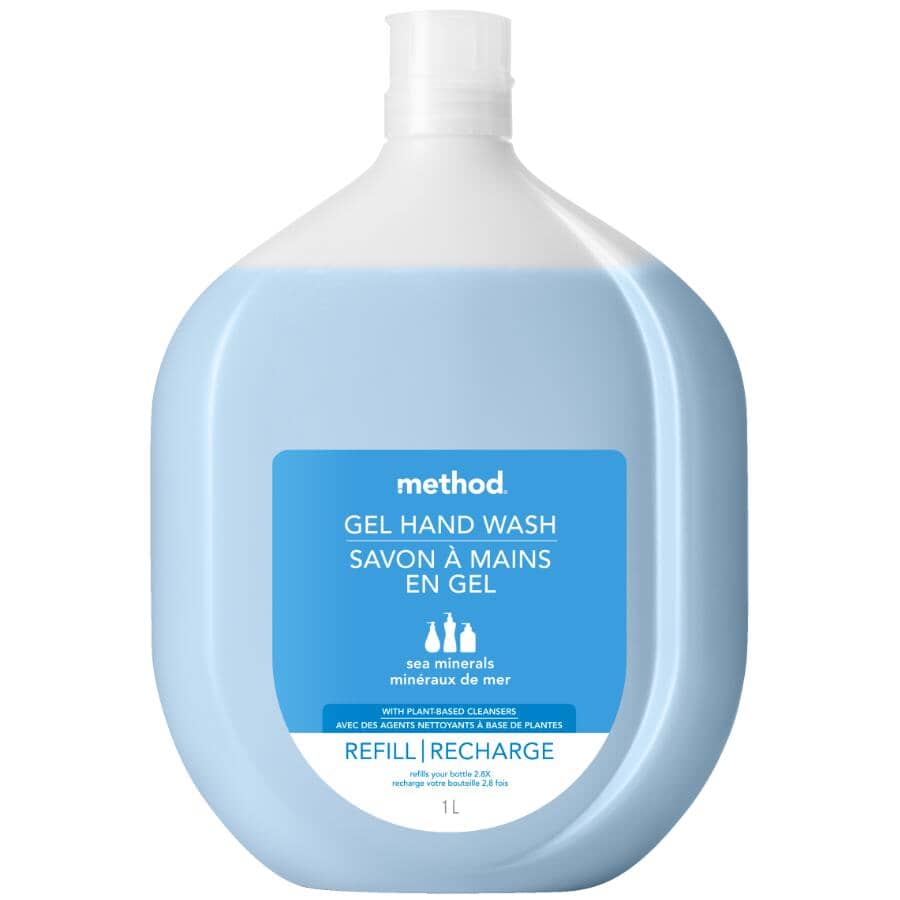 METHOD:1L Sea Minerals Gel Hand Soap Refill