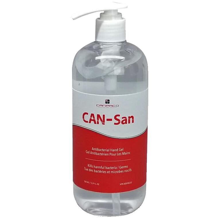 Gel Hand Sanitizer - with Pump, 500 ml