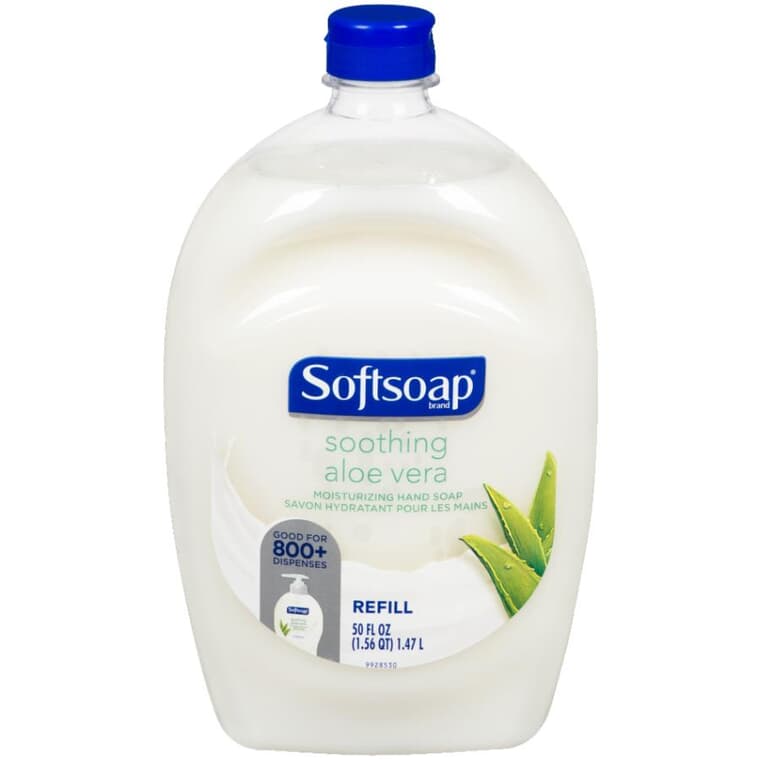 Recharge de savon à mains à l'aloès, 1,47 L