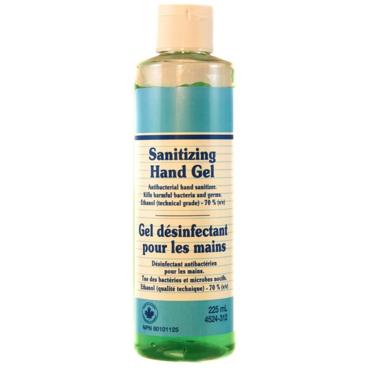 Ethanol Antiseptic Hand Sanitizer Gel - 225 ml