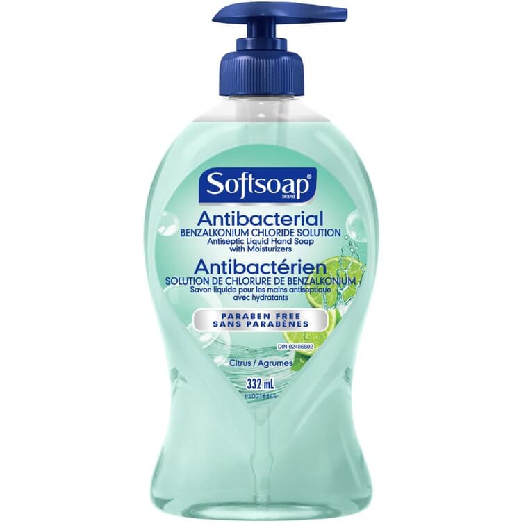 Antibacterial Liquid Hand Soap - Fresh Citrus, 332 ml