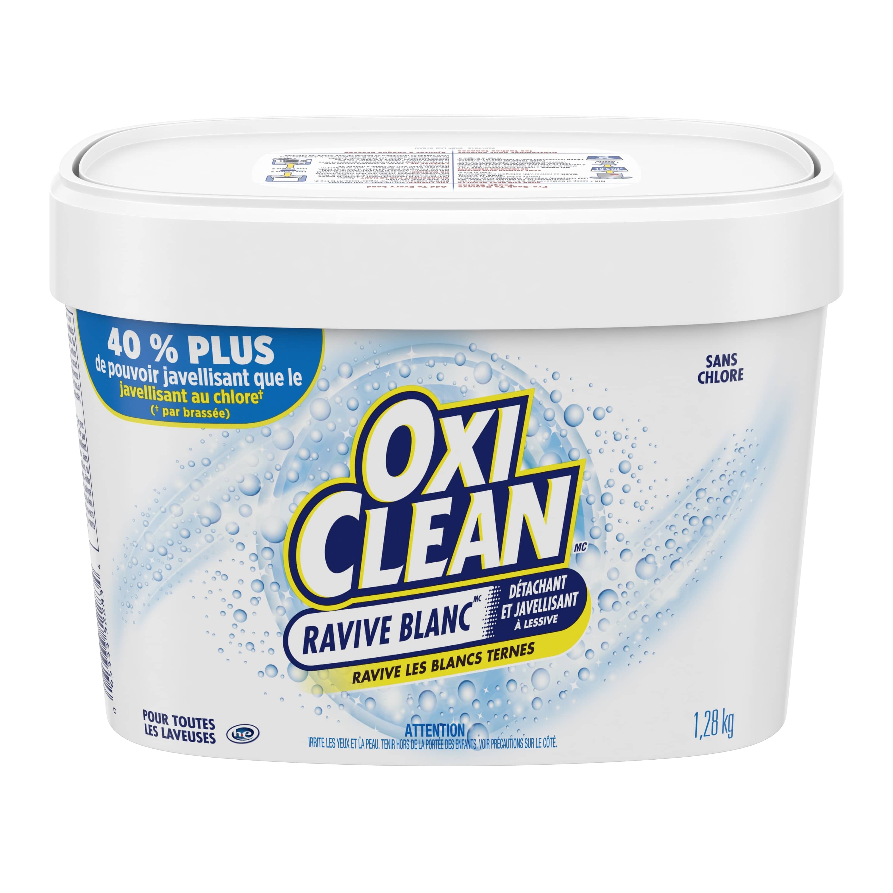 Ravive OXI CLEAN Détachant à lessive Ravive blanc, 1,28 kg | Home Hardware