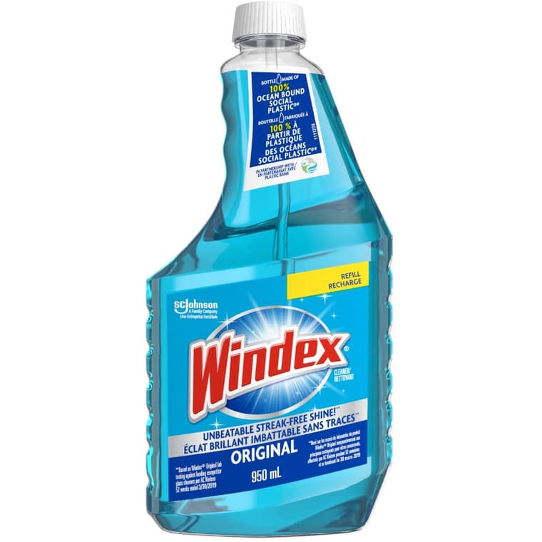 Recharge pour nettoyant à vitres, original, 950 ml