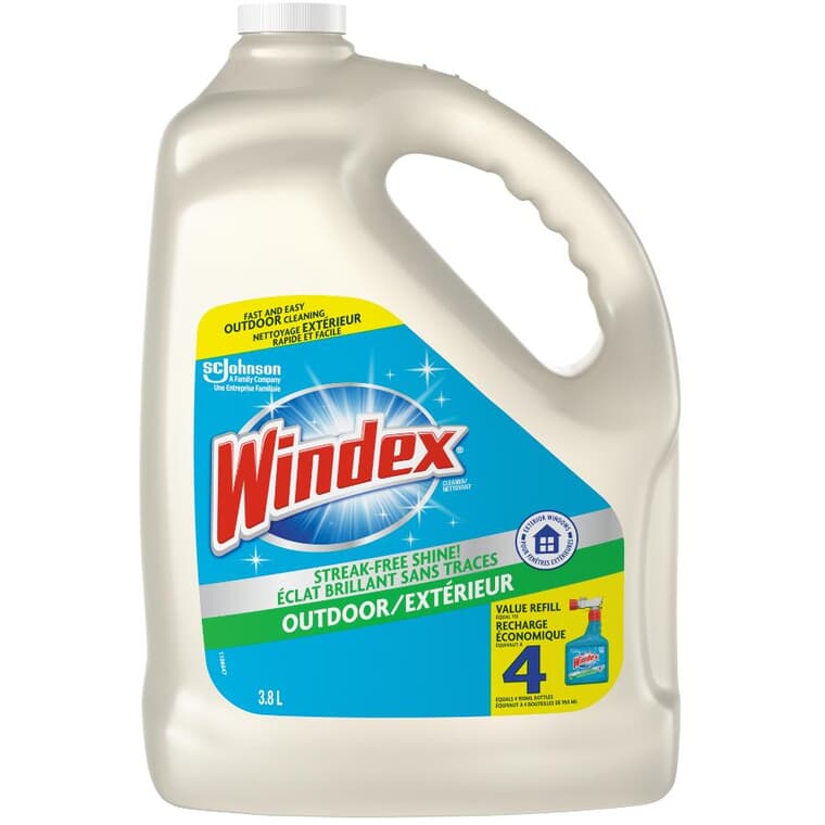Glass Cleaner Refill - Outdoor 3.8 L