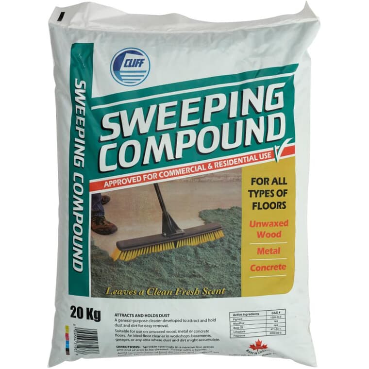 Sweeping Compound - Fresh Scent, 20 kg Bag