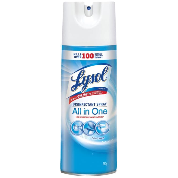 All-In-One Disinfectant Spray - Linen, 350 g