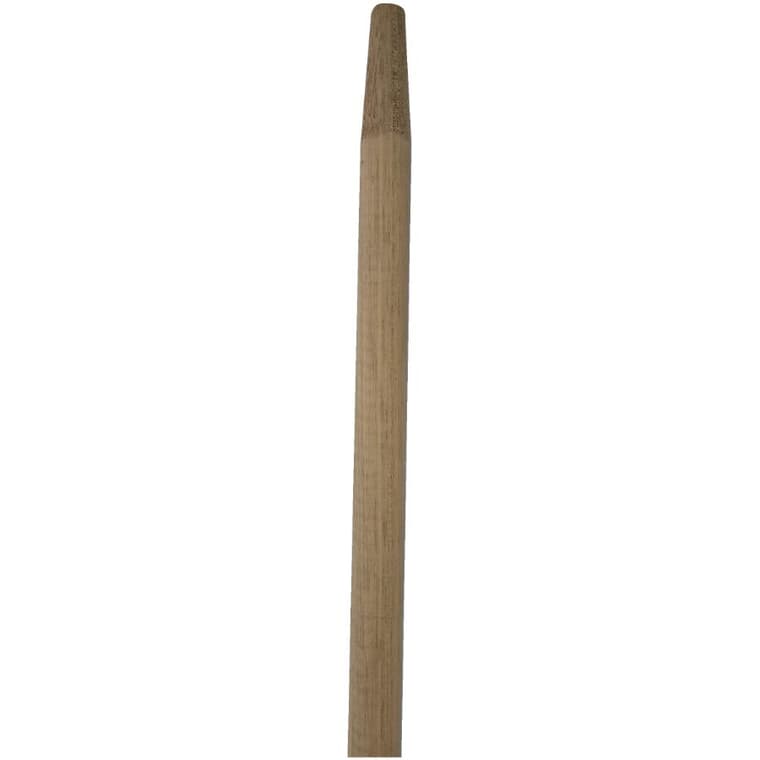 54" Hardwood Broom Handle - with 1-1/8" Tapered End