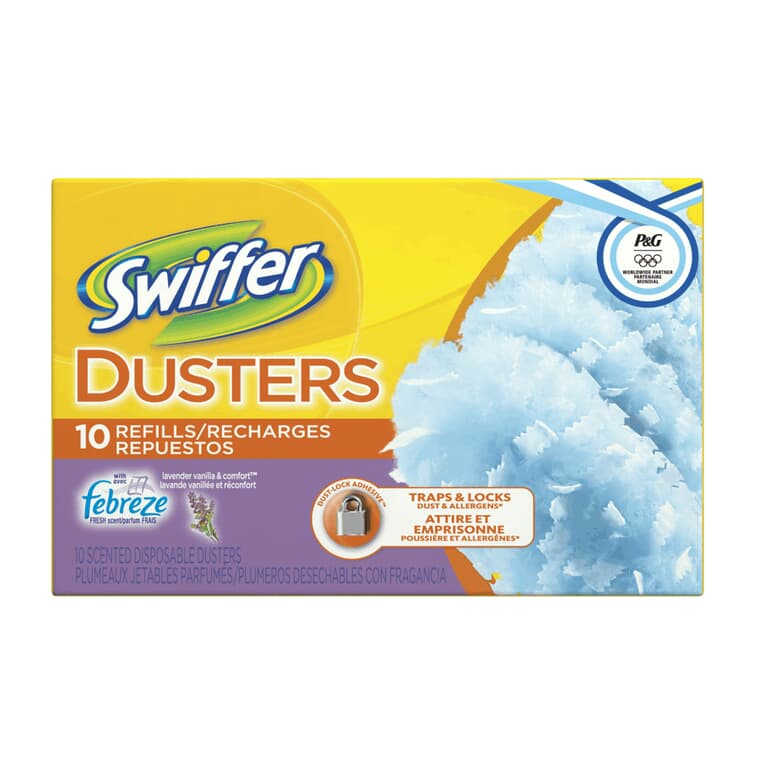 10 Pack Lavender Dry Duster Refills