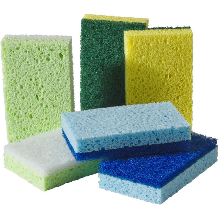 6 Pack All Purpose Cellulose Sponges