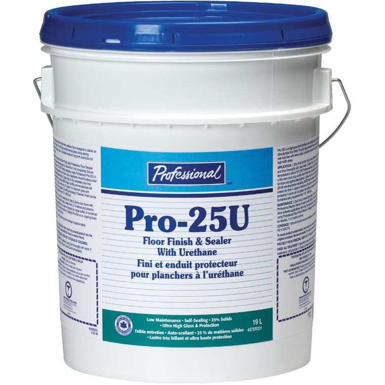 Fini et enduit protecteur pour plancher en uréthane Pro-23, 19 L
