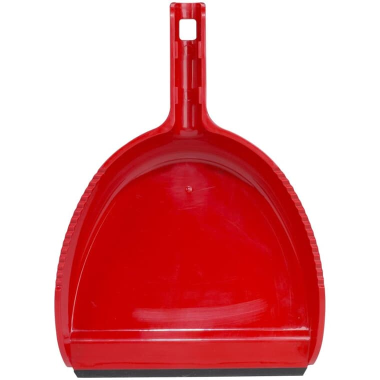 Clip Plastic Dustpan - Red