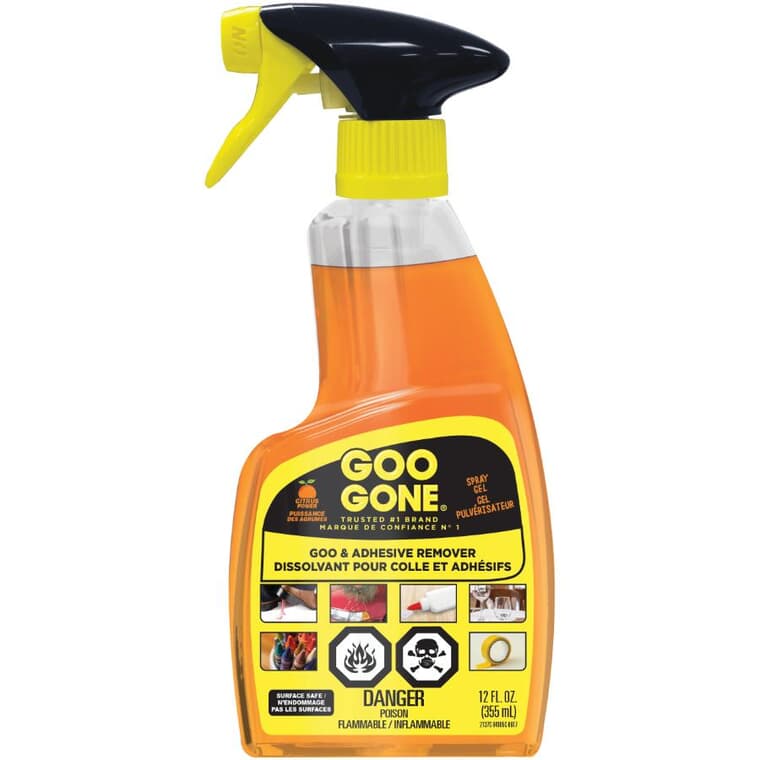 Goo & Adhesive Remover Spray Gel - 355 ml