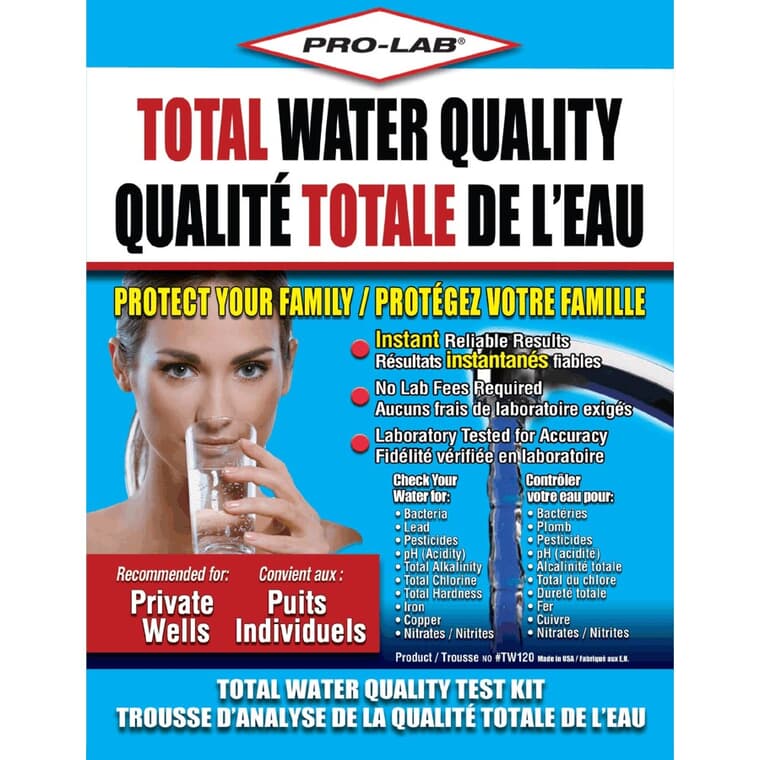 Do-It-Yourself Total Water Quality Test Kit