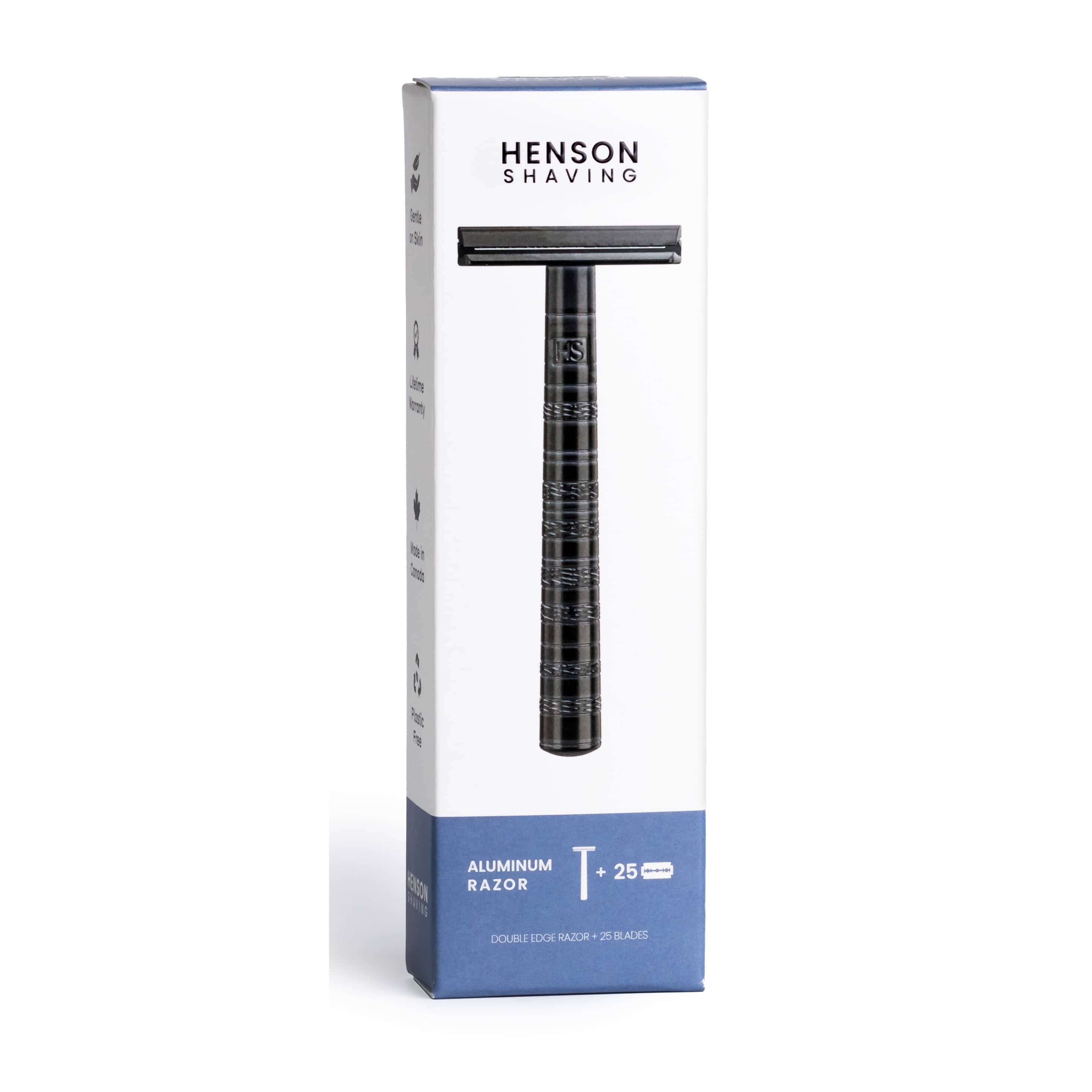 Heanson Razer HENSON SHAVING Double Edge Safety Shaving Razor with 25 Blades | Home ...