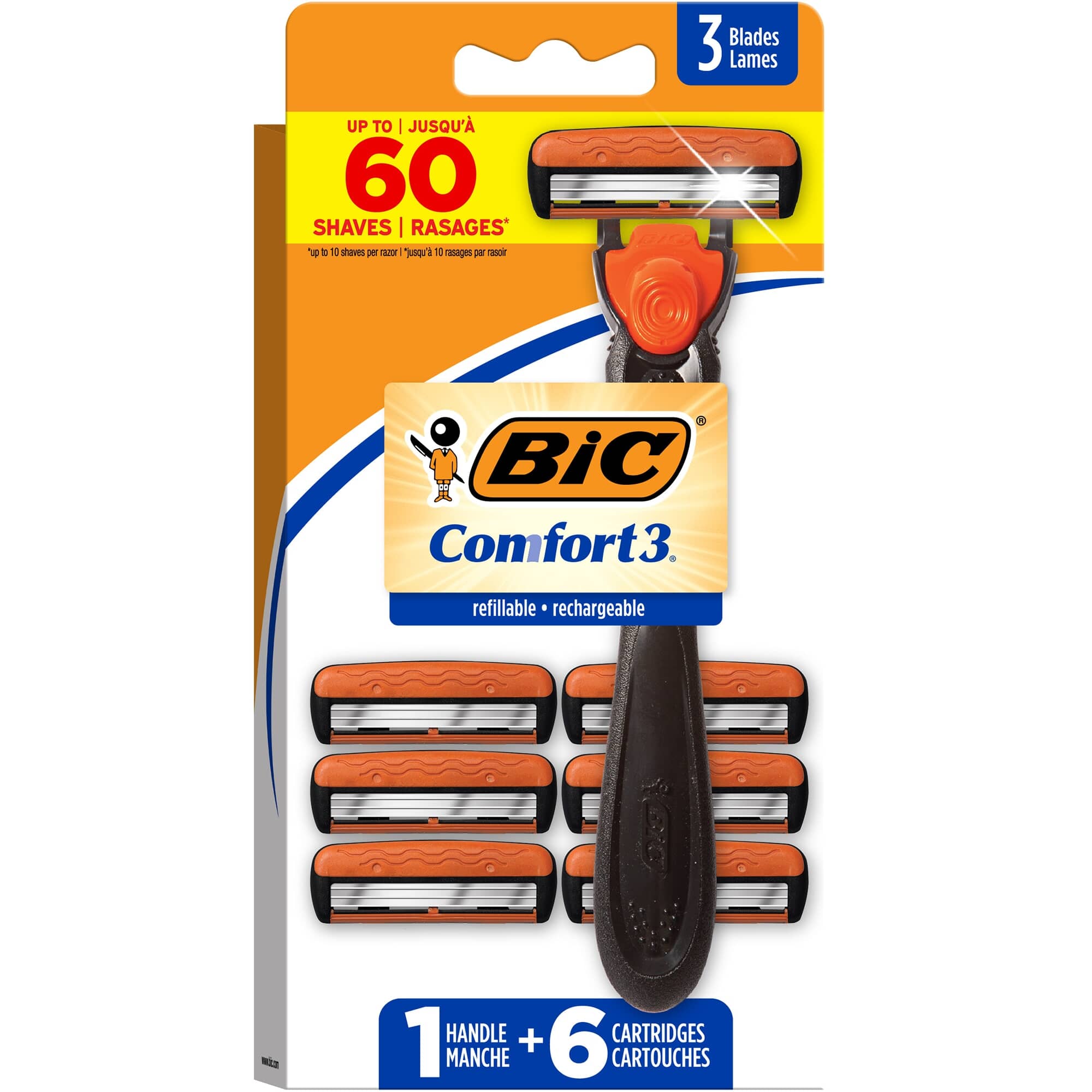 Bit Razor BIC Men's Hybrid Triple Razor | Home Hardware