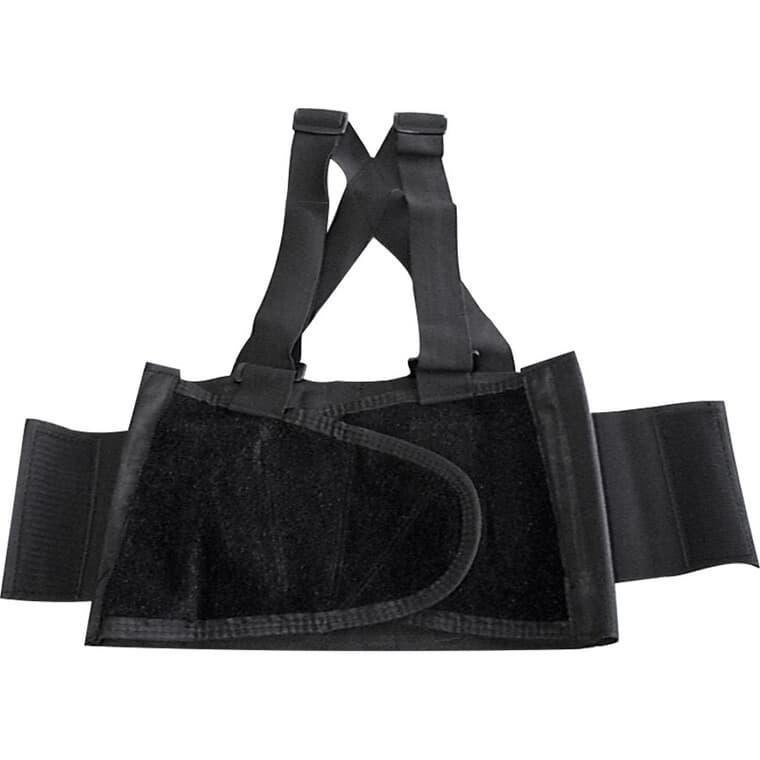 Back Support Belt - One Size Fits All, Black
