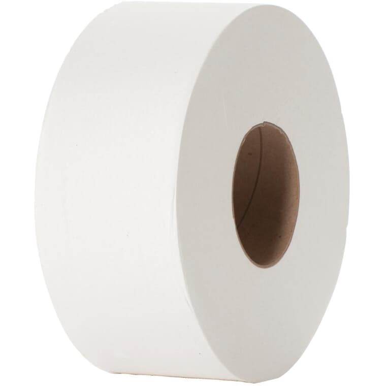 1 Ply Jumbo Toilet Paper - 2000', 12 Rolls