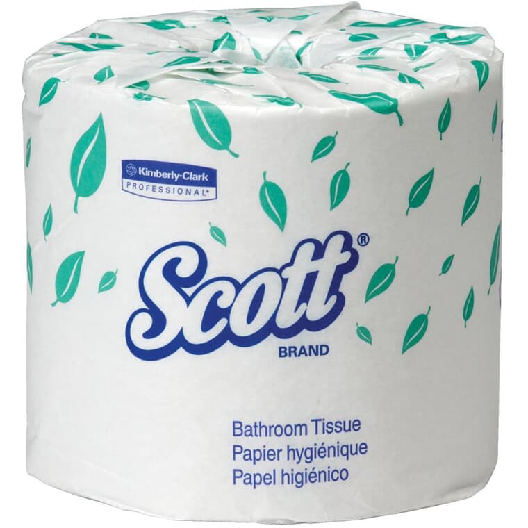 2 Ply Standard Toilet Paper - 550 Sheets, 40 Rolls