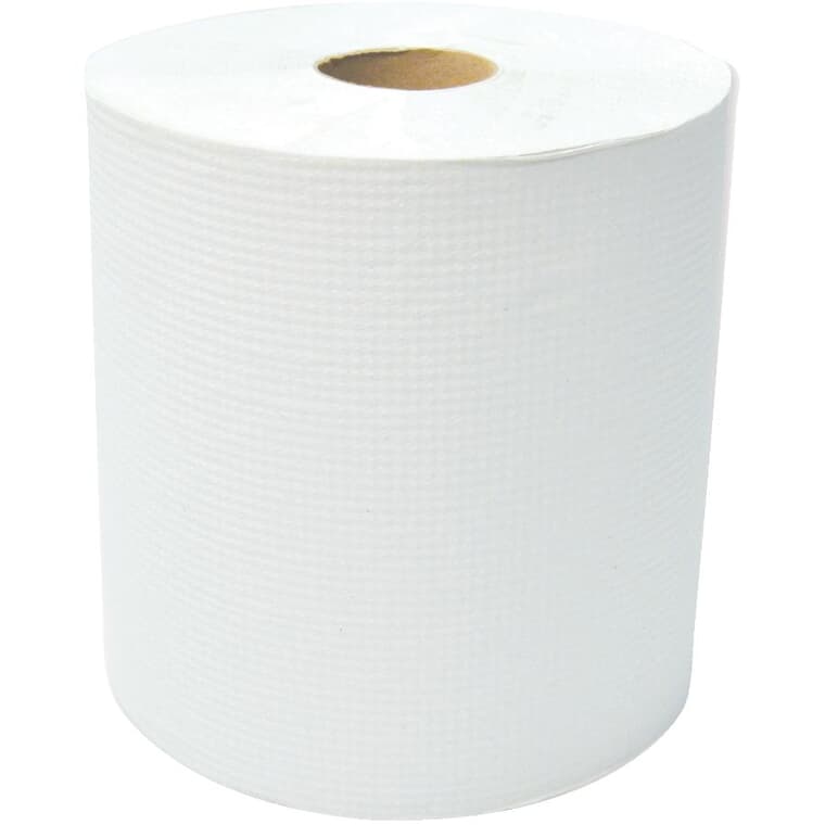 Paper Towels - White, 800', 6 Rolls