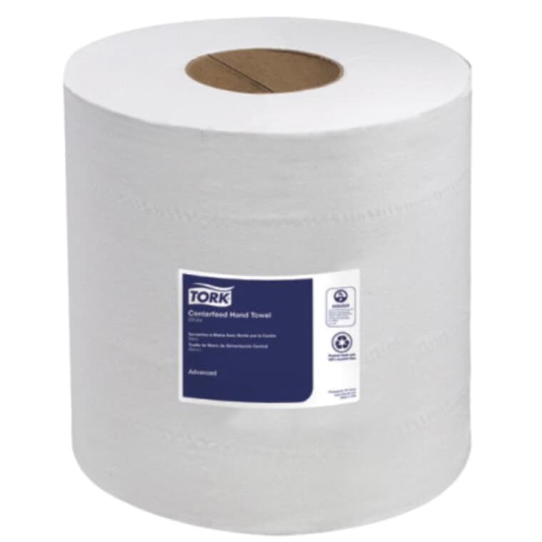 Centerfeed Paper Towels - White, 590', 6 Pack