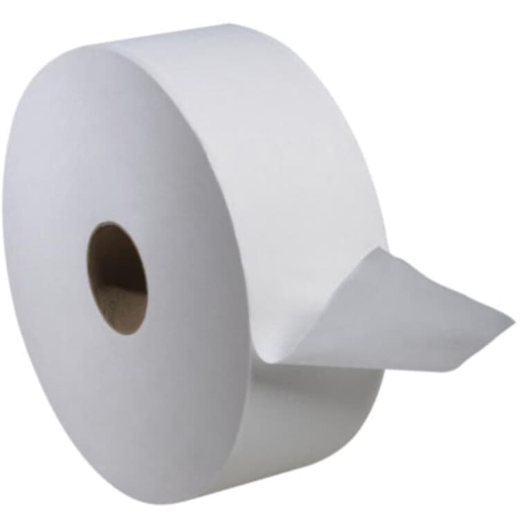 2 Ply Jumbo Toilet Paper Rolls - 1600', 6 Rolls