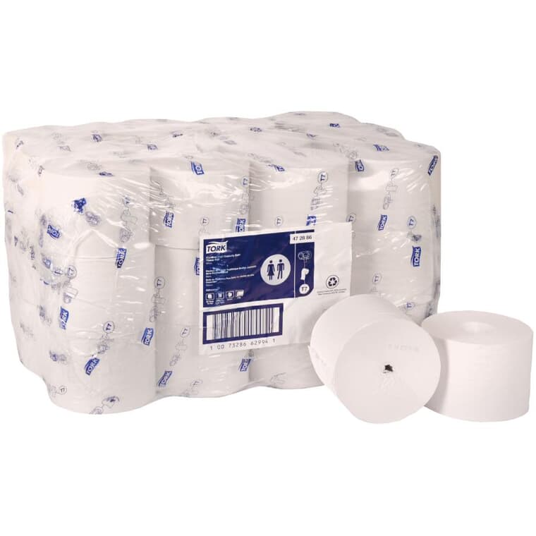 2 Ply Coreless Toilet Paper - 300 Sheets, 36 Rolls