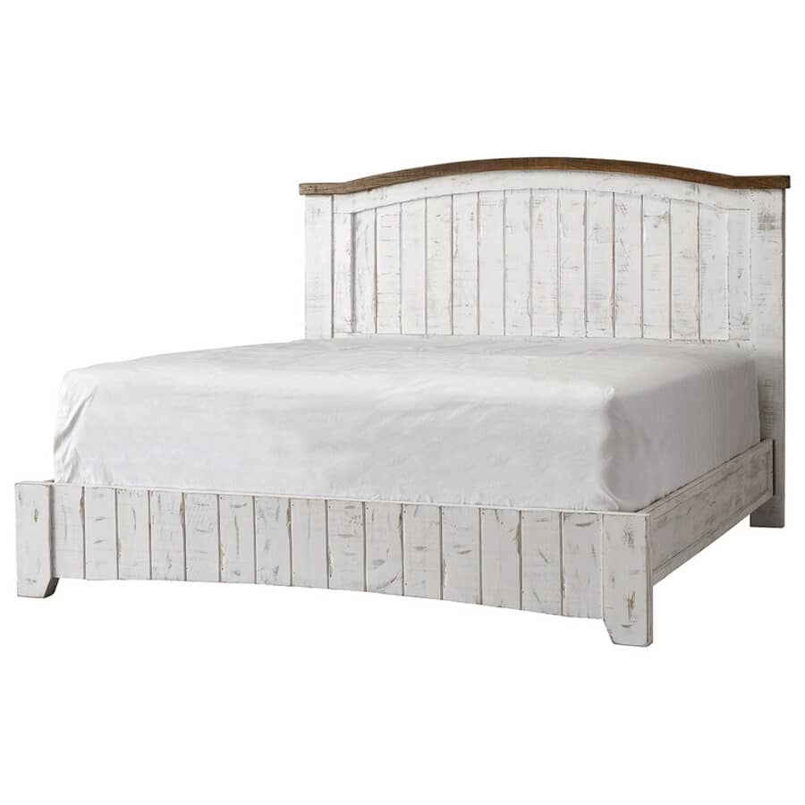 IFD INTERNATIONAL FURNITURE DIRECT:White Pueblo Queen Size Bed
