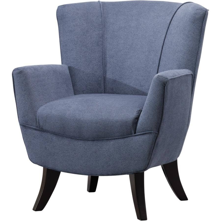BEST HOME FURNISHINGS:Bethany Accent Chair - Navy + Opti Clean Fabric
