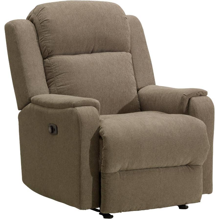 BEST HOME FURNISHINGS:Shawn Space Saver Power Recliner - Taupe