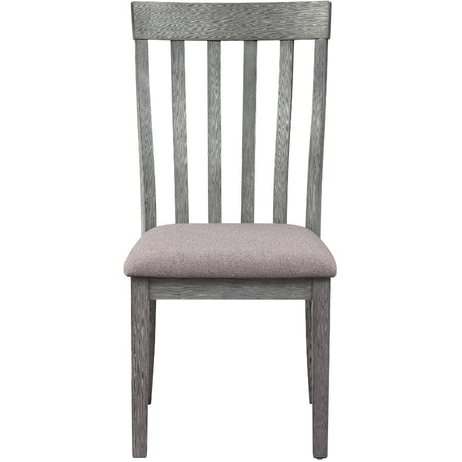 MAZIN FURNITURE:Armhurst Dining Side Chair - Grey