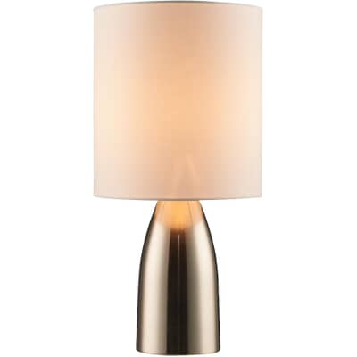 Ashley Brushed Steel Table Lamp Home, Lamp Shade Home Hardware