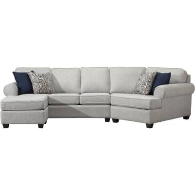 Decor Rest Furniture Sectional Sofa, Max Home Sofa Chaise