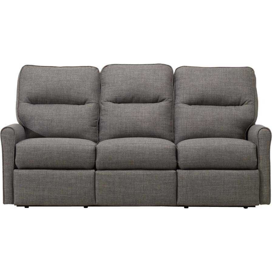 DECOR-REST FURNITURE:Power Reclining Sofa with USB Port - Restore Charcoal